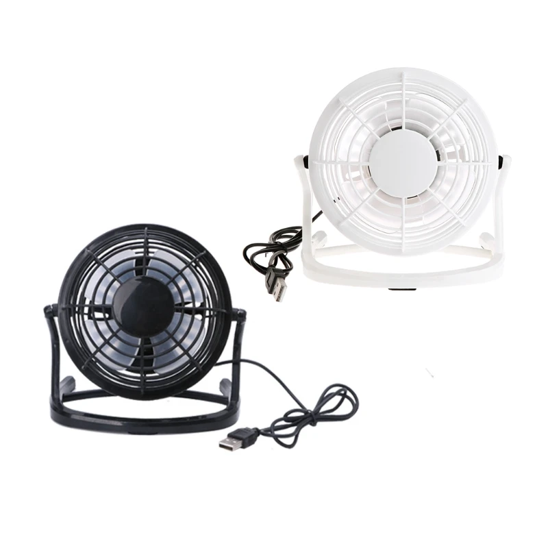 

Mini Portable Super Mute Plastic USB Fan Desk Cooling Laptop Notebook PC Cooler