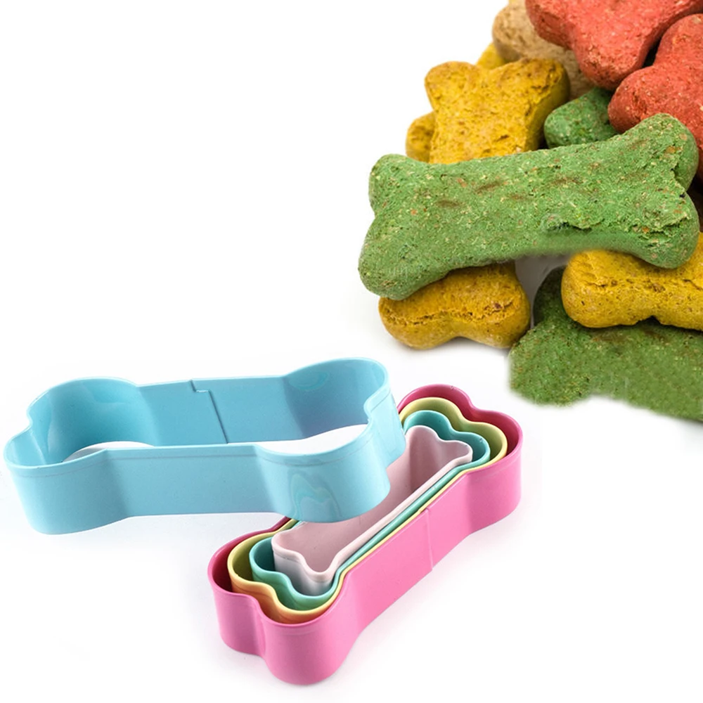 

3/5pcs Professional Cookie Cutter Tools Gingerbread Cake Mould Fondant Cutter DIY Dog Bone Shaped Baking Tools Kitchen Gadgets
