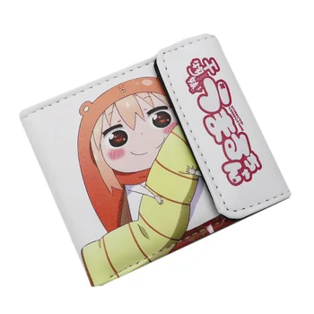 

New Arrival Himouto Umaru-chan of 2 style Anime With Button Wallet Gift Short PU Leather Colorful Purse Cards Holder