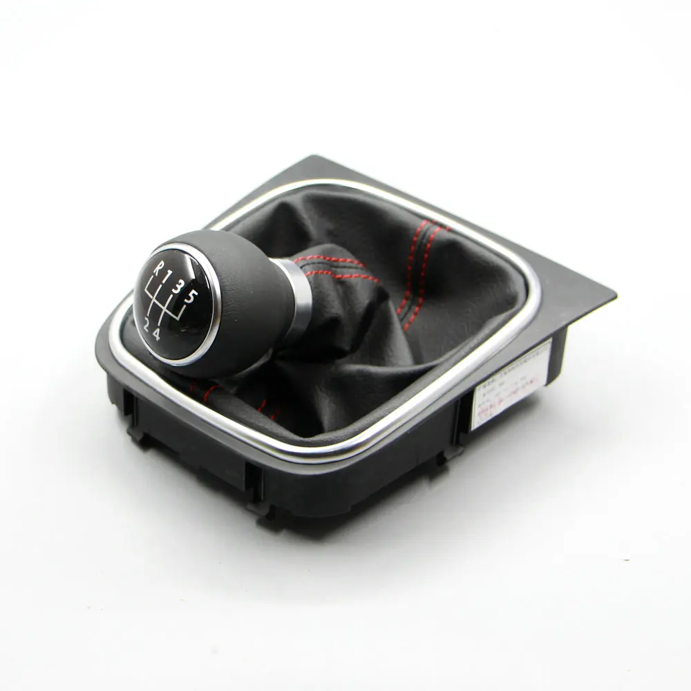 Aplicar para FAW Jetta VW Golf 6 MK6 de cuero de cambios manual para cabezal de cuero balonmano cuero original 1KD 711 11 Aplicar para FAW Jetta VW Golf 6 MK6 de cuero de cambios manual para cabezal de cuero balonmano cuero original 1KD 711 11