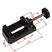 Мини алюминиевый сплав стол тиски плоскогубцы металлический зажим слесарный зажим тиски DIY Инструменты для металла Woodworkng