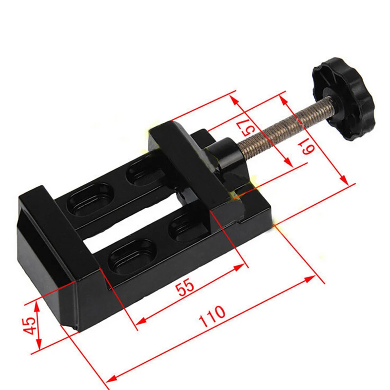

Mini Aluminum Alloy Table Vise Pliers Metal Clamp locksmith Clip Vice DIY Tools For Metal Woodworkng