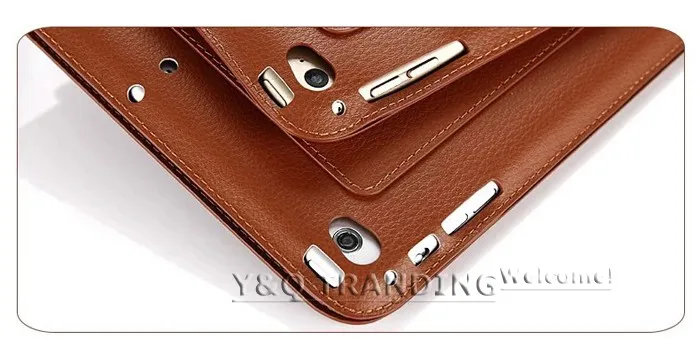 Ultrathin Cowhide Genuine Leather Case for Apple iPad Real Leather Business Stand Smart Cover for iPad (19)