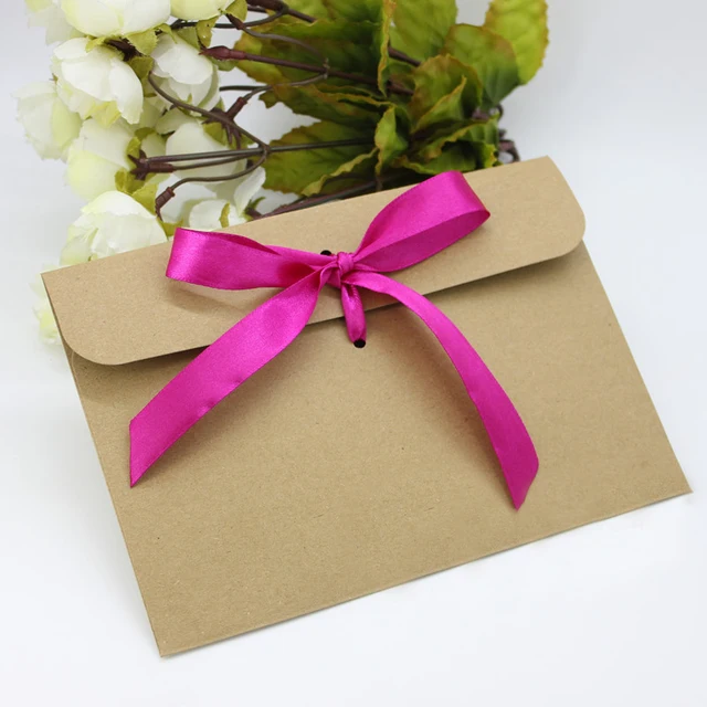 25PCS Envelopes Wedding Party Invitation Card Envelopes Greeting Cards