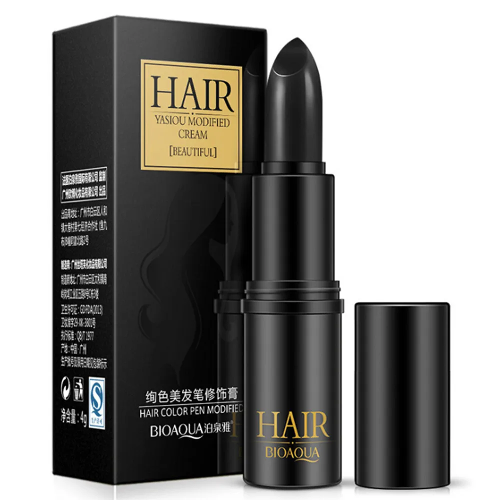 

BIOAOUA Hair Dyed Hair Pen New Temporary Cosmetic Cover Your Grey White Hair Touch Up Hair Color Pen Hot Freeshipping