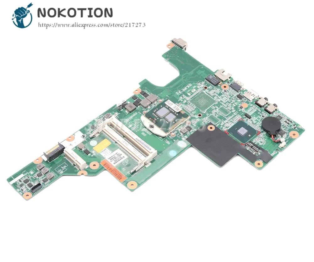 NOKOTION 646669-001 аккумулятор большой емкости для hp CQ43 631 630 635 430 Материнская плата ноутбука HM55 UMA DDR3 Процессор