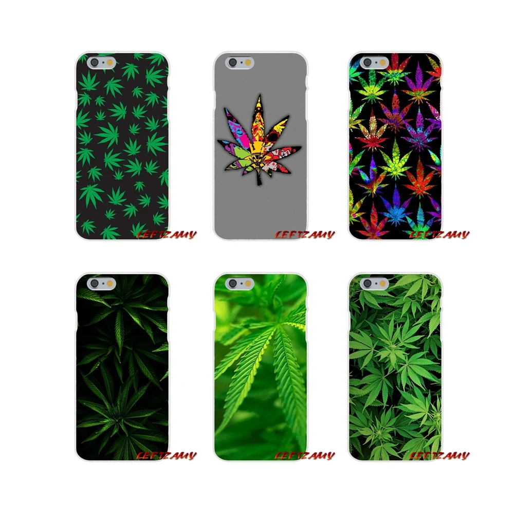 

Accessories Phone Cases Covers For iPhone X 4 4S 5 5S 5C SE 6 6S 7 8 Plus Weed Leaf Grass