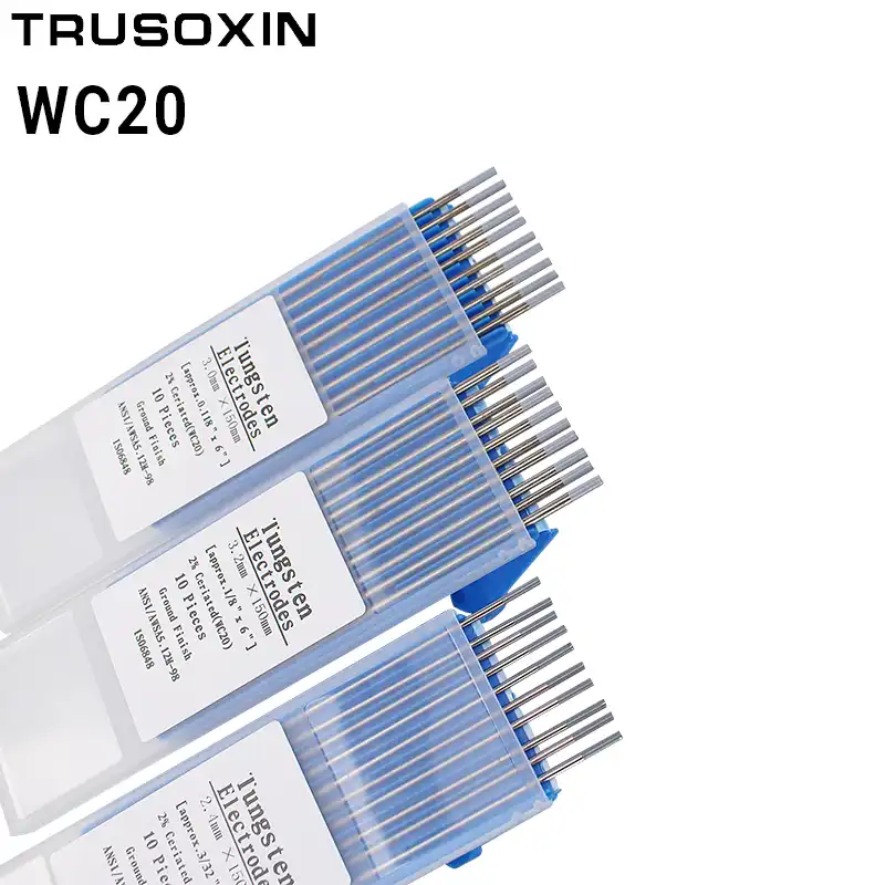 Welding electrodes Aluminum TIG Machine Ceriated tungsten Welding 10pcs