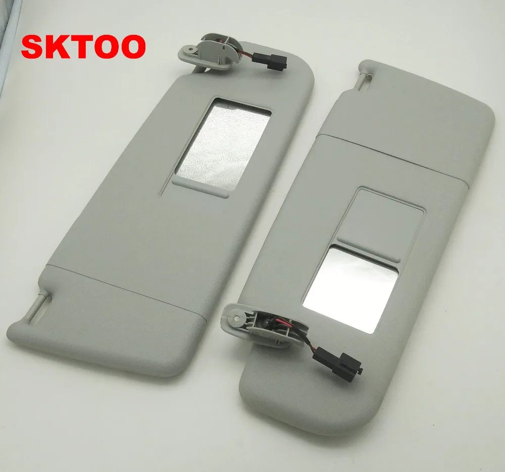 Козырек от солнца SKTOO с зеркалом для макияжа козырек Volkswagen bora Golf 4 Passat B5 3B0 857 551|sun