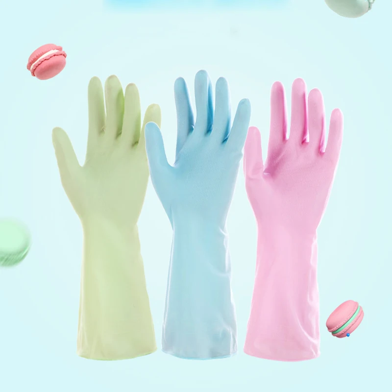 

1 Pair Gloves For Bar Kitchen Restaurant Durable Waterproof Housework Ceaning Non-slip For Winter