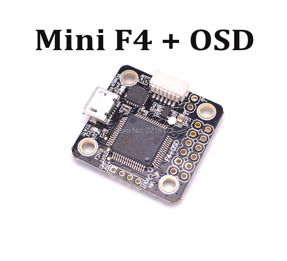 

F4 Mini Flight Controller Board Built-in OSD 5V / 1A 2-4S For mini F4 flytower RC FPV Quadcopter