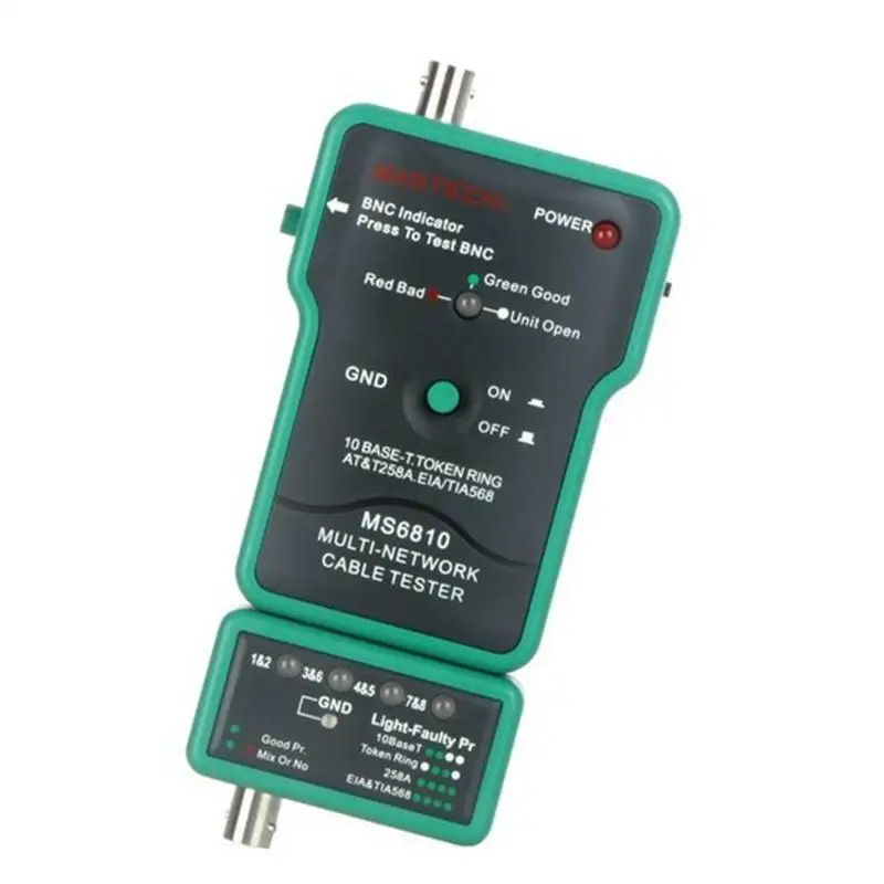 

Hot Coaxial Cable BNC Network Wire Line Tester Detector Tracker MASTECH MS6810 Popular hot