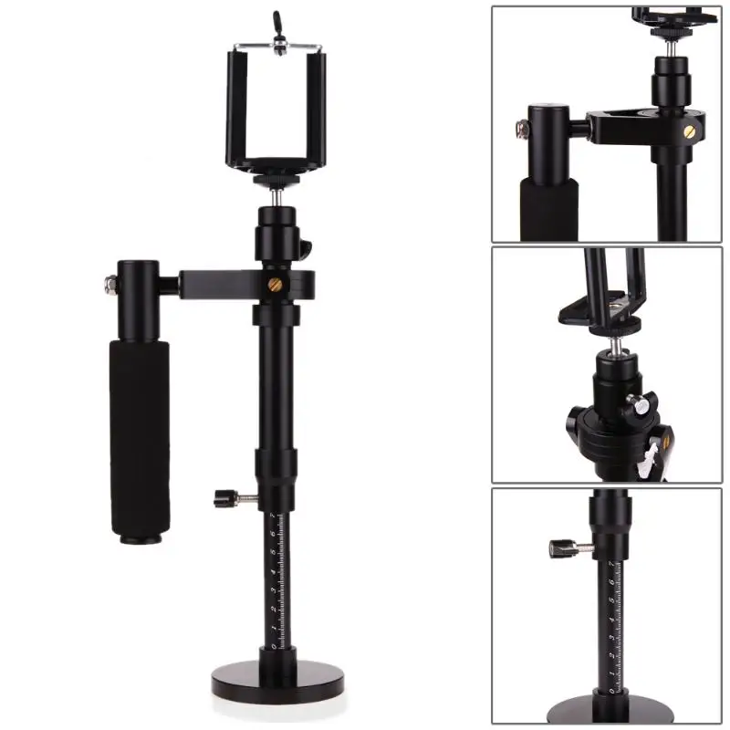 قابل للتعديل المحمولة تصوير الفيديو المثبت Steadycam Steadicam ل SJCAM Gopro كاميرات DSLR ل فون سامسونج الهاتف الذكي