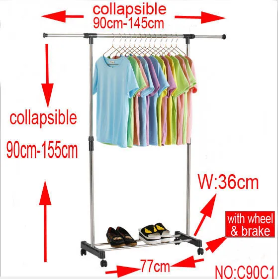 Дорожный вешалка для одежды - Цвет: C90C1