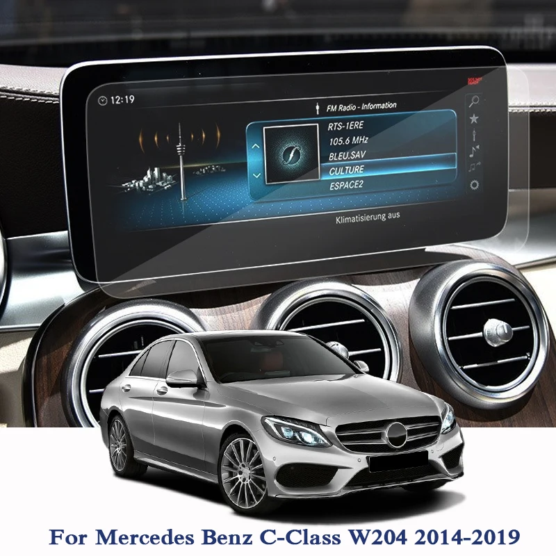 Для Mercedes Benz C Class W204 2014 2019 автомобильный Стайлинг gps навигационный экран