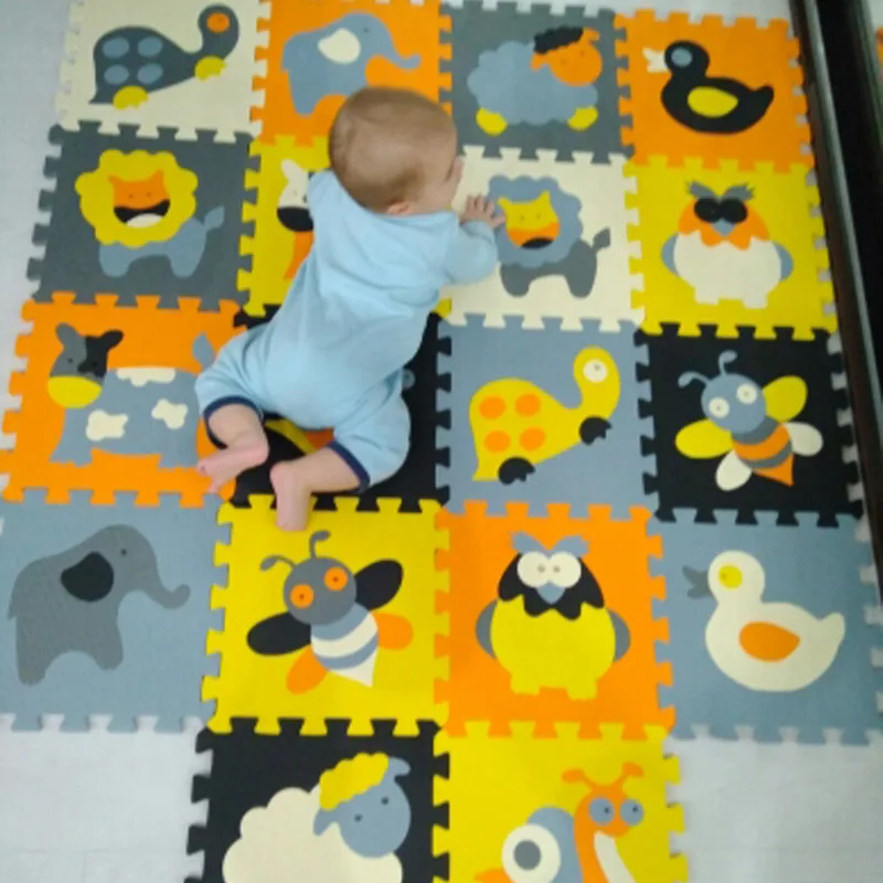18 шт./набор детские игрушки пазлы из ЭВА|crawling pad|puzzle padbaby foam |