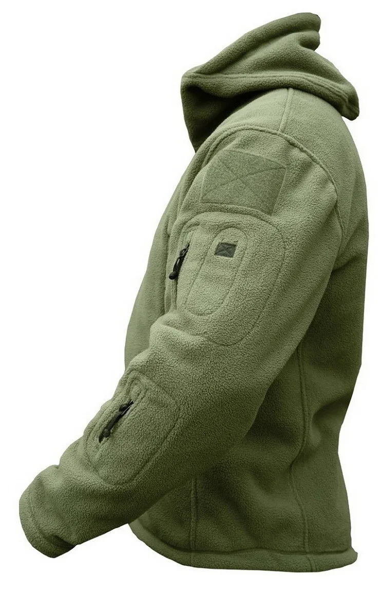 Военная Мужская Флисовая Tad тактическая флисовая куртка Polartec Тепловая полярная куртка с капюшоном дышащая верхняя одежда армейская походная одежда