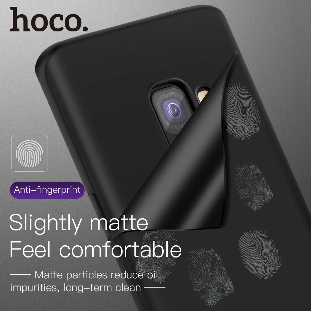 Hoco для Samsung Galaxy S8 и Plus Матовый Защитный Чехол Ультра Тонкий Мягкий Премиум случаях