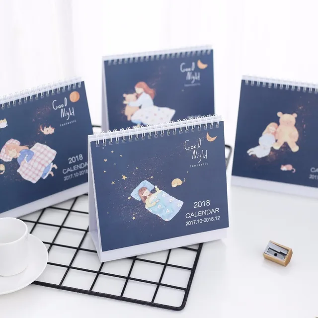 table calendars 2018