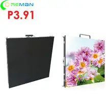 Внешний внешний легкий алюминиевый шкаф из сплава магния, светодиодный шкаф из углеродного волокна p3.91 50x50 см