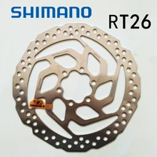 SHIMANO SM-RT26 MTB велосипед из нержавеющей стали дисковый тормоз серебряные роторы 160 мм