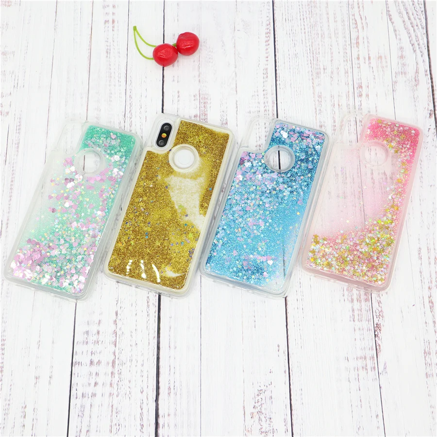

Dynamic Quicksand Phone Case for Huawei Nova 2 3 3e P9 Lite P10 Plus P20 Pro Y7 Prime Y9 2018 Honor 9 10 V9 Play Slicone Cover