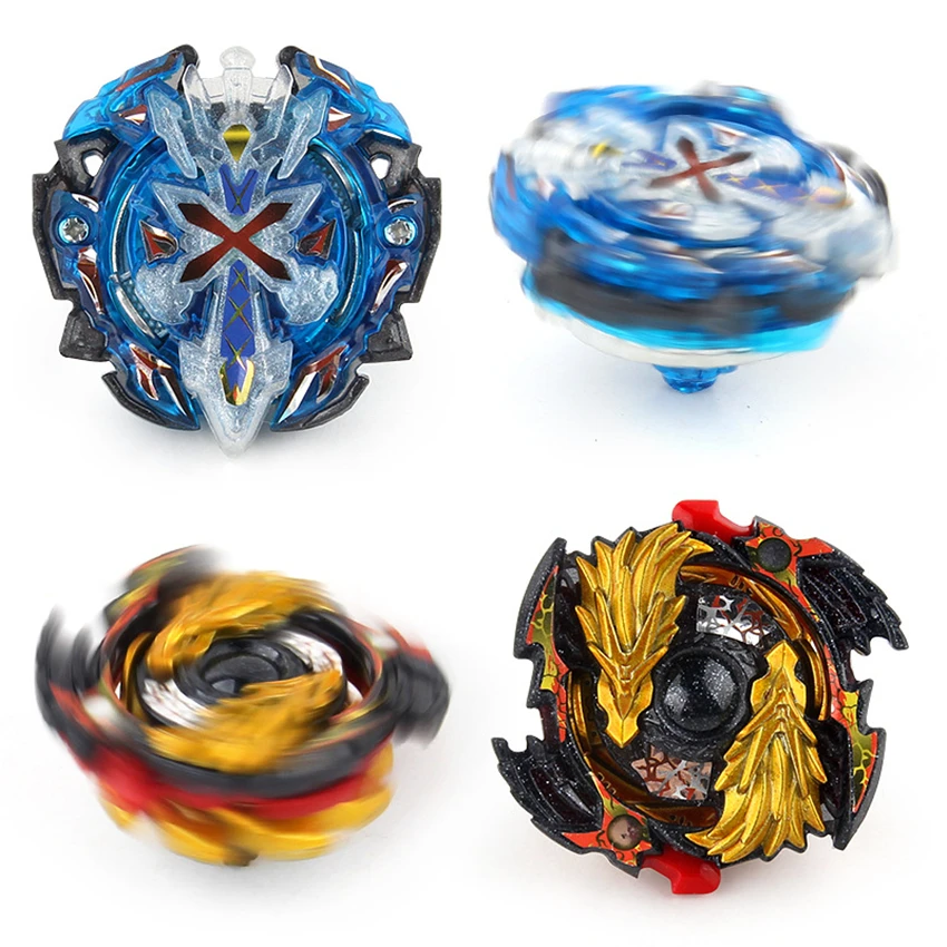 Новые пусковые устройства Beyblade B-139 B-140 Toupie Bayblade Металл лопнет Бог волчок Bey Blade лезвия игрушки золото