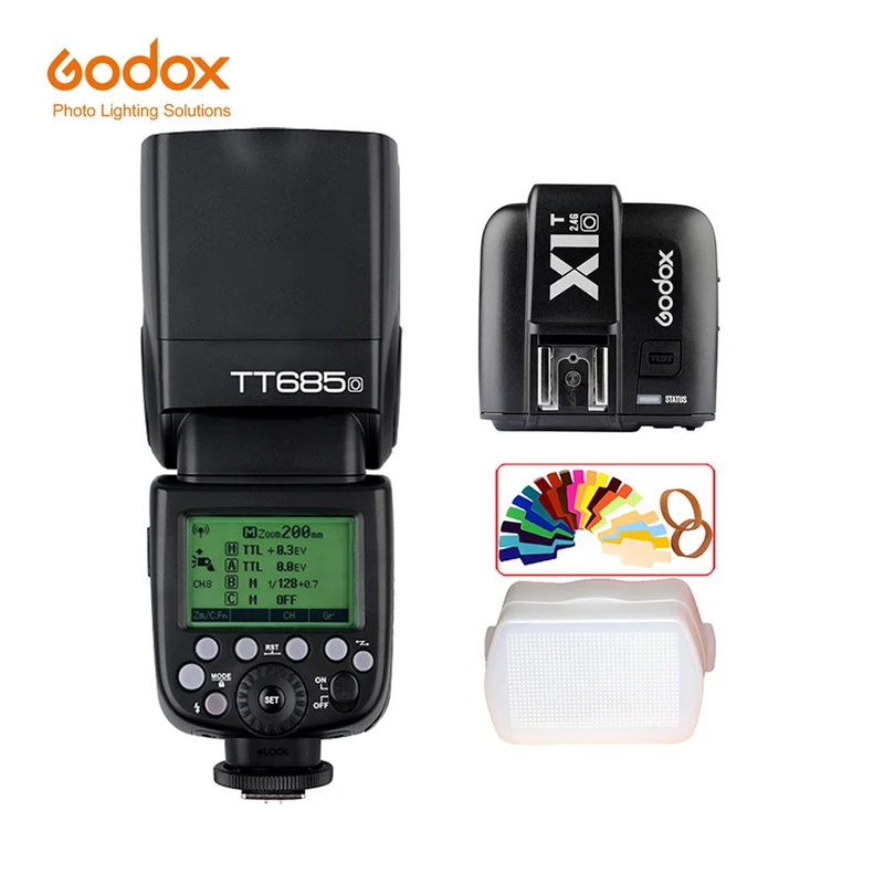 

Godox TT685O 2.4G HSS 1/8000s i-TTL GN60 Wireless Speedlite Flash for Olympus E-M10II E-M5II E-M1 E-PL8 Panasonic DMC-GX85/C7