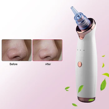 

Pore Vacuum Acne Pimple Blackhead Remover Skin Care Vacuum Removal Suction Tool Facial Dermabrasion Diamond Clean Face Machine