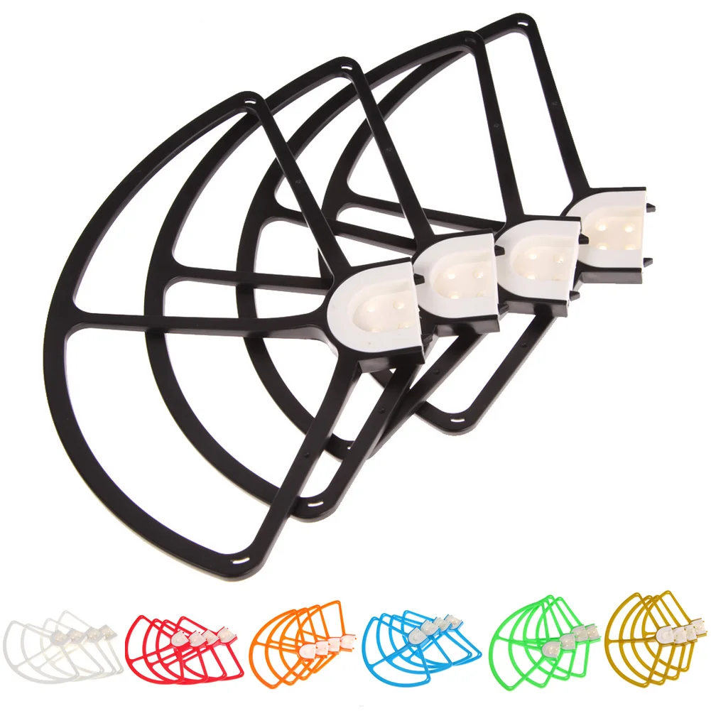 4Pcs Professinal Propeller Prop Protective Guard Bumper Protector Disassembly Frame Protection Prop Blade For DJI Phantom 1 2 3