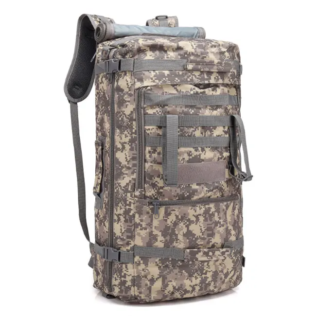 60л Военная Тактическая Сумка охотничий походный рюкзак для ноутбука Molle нейлоновый водонепроницаемый военный рюкзак Оксфорд спортивная сумка для улицы - Цвет: CP camo