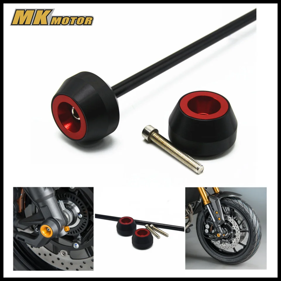 

MKLIGHTECH For DUCATI SCRAMBLER 2017-2018 CNC Modified Motorcycle Front and rear wheels drop ball shock absorber