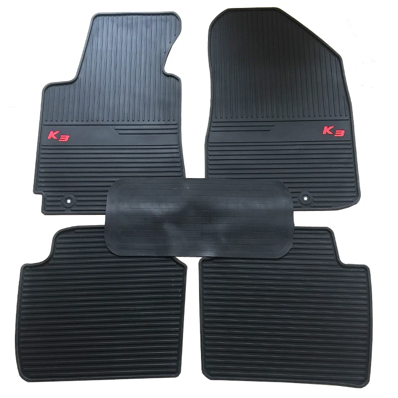 

special car latex wear thickened environmental protection floor mats for KIA K3 rubber carpets waterproof tasteless