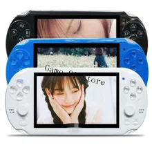 Новая портативная игровая консоль 8 Гб памяти 32 бит портативная видеоигра двойная качалка встроенные 1000 бесплатные игры Поддержка ТВ выход