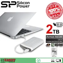 Silicon Power A65M for Mac 2TB USB 3.0 external hard drive hdd 2.5 hd disco duro externo hard disk disque dur externe portable