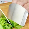 Accesorios de cocina protectores de dedos de acero inoxidable, herramientas de protección para dedos y cuchillos, utensilios de cocina seguros ► Foto 2/6