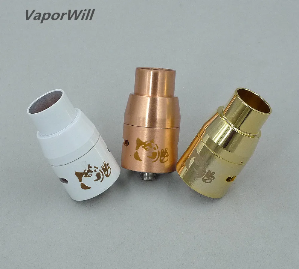 

Doge V4 RDA Rebuildable Dripping Atomizer Mech Tank fit Mechanical Box Mod 22mm