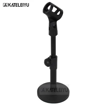 

NB-123 Microphone stand Non-slip feet Durable metal construction Folding desktop stand