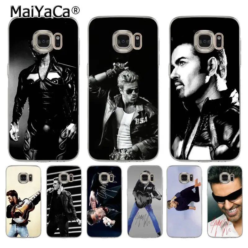 

MaiYaCa George Michael Handsome Singer Top Detailed Popular phone Case for samsung galaxy s7edge s6 edge plus s5 s8 s7 case