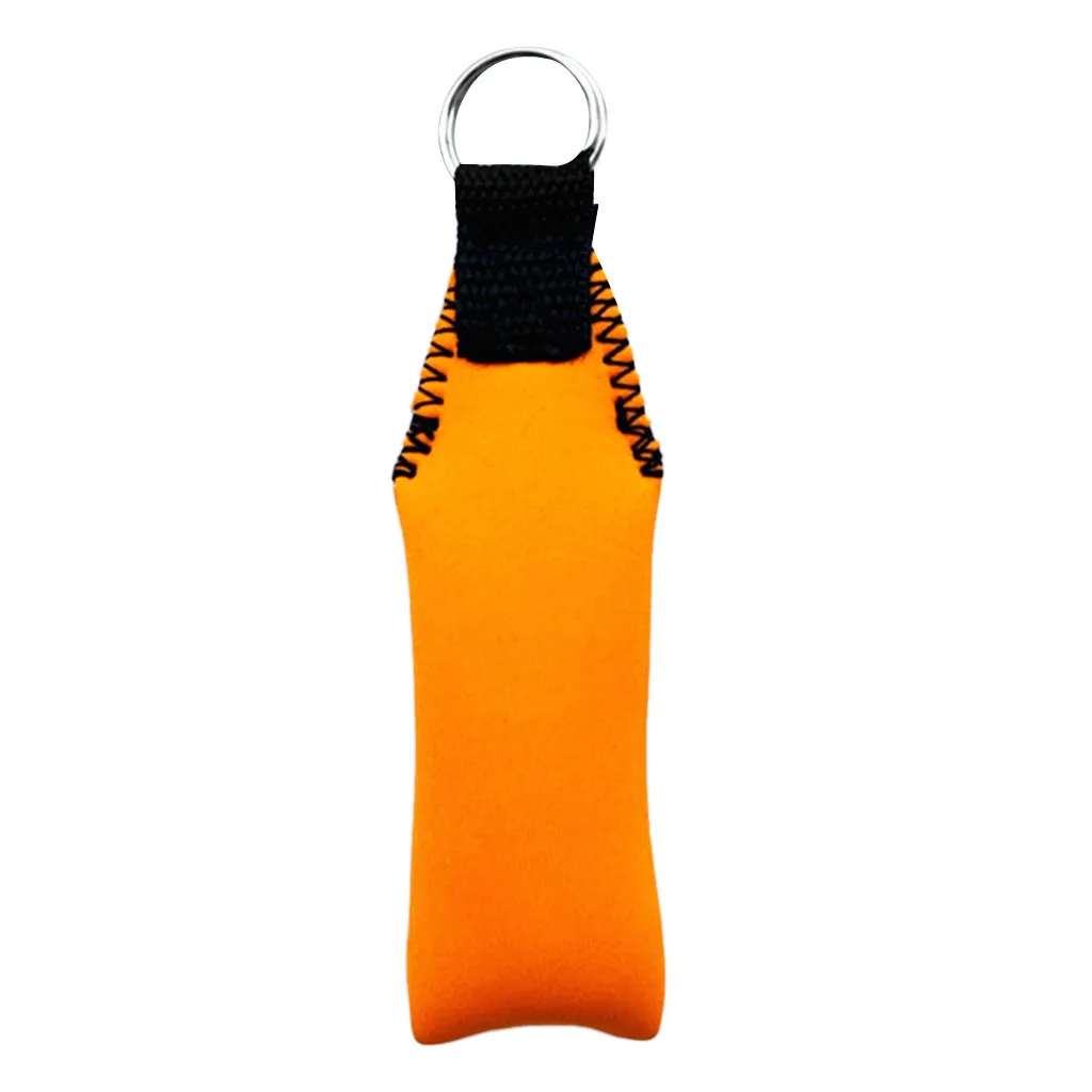 Rectangle Neoprene Floating Keychain Waterproof Outdoor Yachting Key Ring