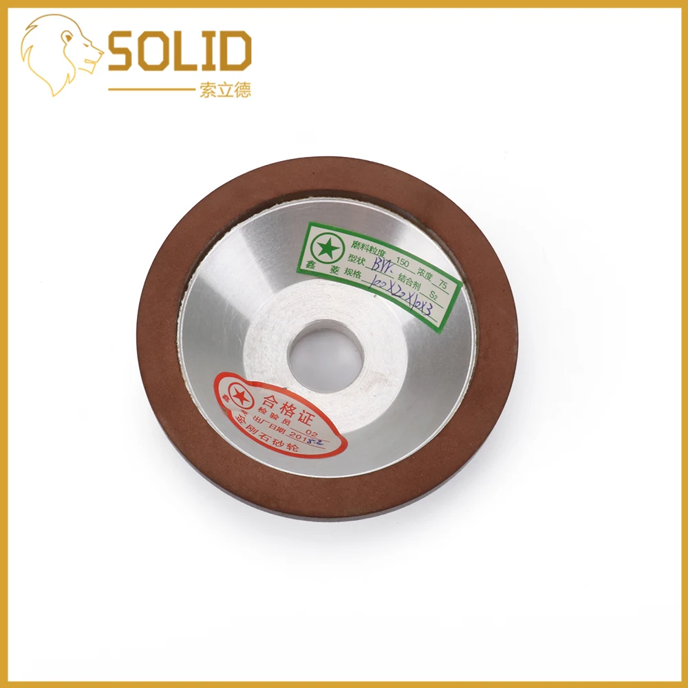 Diamond Grinding Wheels Cup Grinding Disc For Milling Cutter Tool Sharpener Grinder Accessory 100x20x10x3mm 120/150/320/400Grit