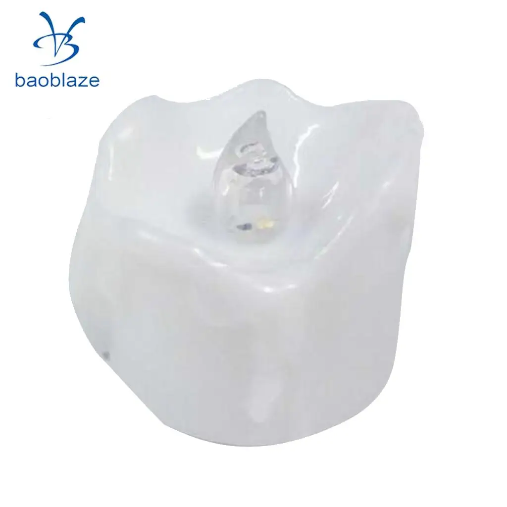 

FLAMELESS ROMANTIC LED CANDLE LIGHT ELECTRIC CANDLES WEDDING CANDLE 100-set