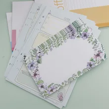 Блокнот с отрывными листами, спиральный планировщик, заправка, внутренняя бумага, А5, А6, страницы, дневник, еженедельный, Ежемесячный план, чтобы сделать список