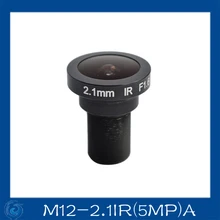 HD 5-мегапиксельная Рыбий глаз объектив 2.1 мм объектив камеры CCTV совета Совета фиксированной F1.6 объектива. M12-2.1IR(5MP