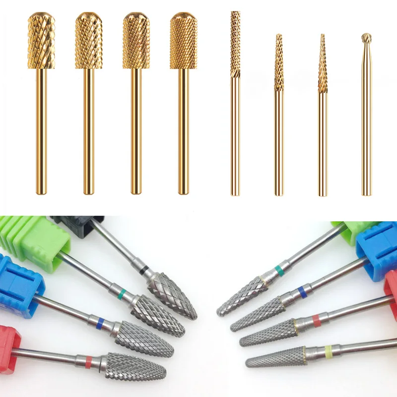 

RIKONKA 1pcs Milling Cutters For Manicure Nail Drill Bits Electric Nail Drill Bit Machine For Dead Skin Cutter Nail Accessories