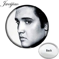 JWEIJIAO Elvis Presley известный певец для мужчин и женщин с одной стороны плоское Карманное зеркальце компактное косметическое зеркало ручной