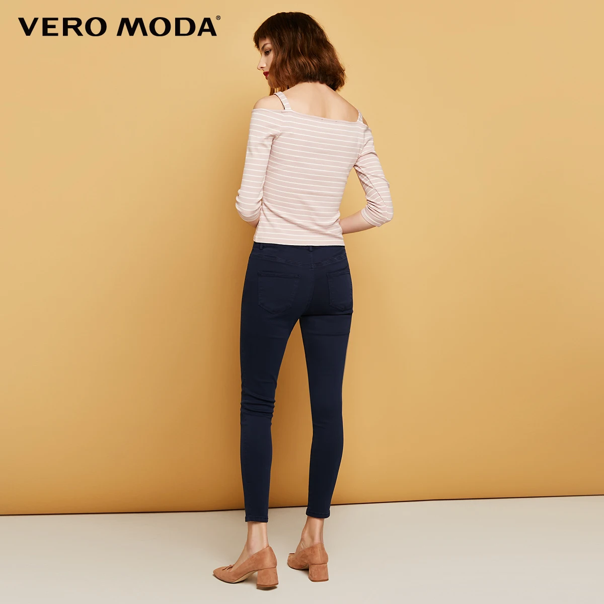 Vero Moda Slim wrap stretch denim pants Jeans Woman | 316449501 Vero Moda Slim wrap stretch denim pants Jeans Woman | 316449501