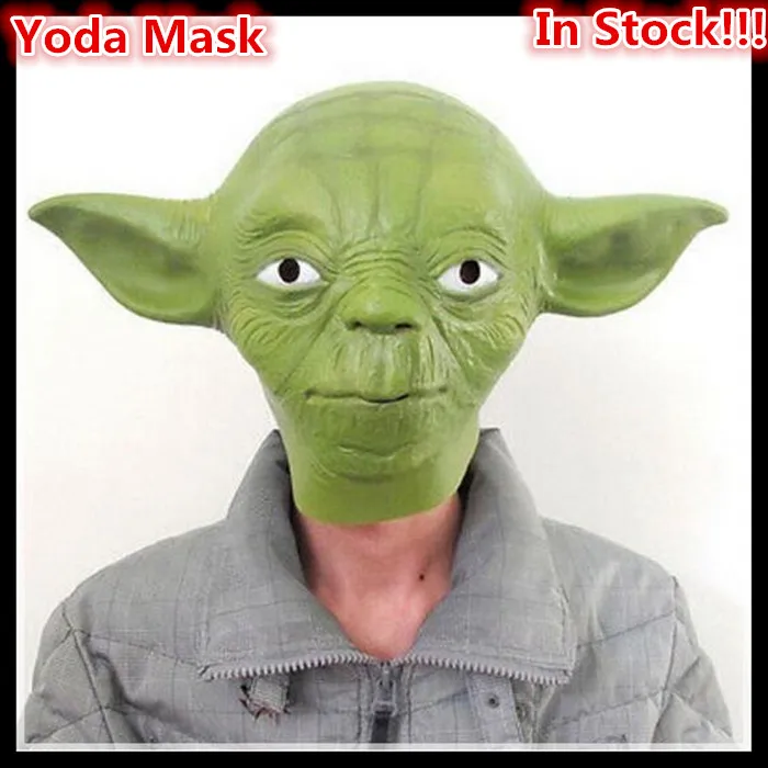Halloween Party Cosplay Mask Star Wars JedtI Yoda Mask Costume Star War