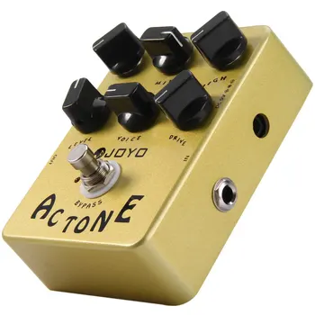 

True Bypass Design AC Tone Vox Amp Simulator Electric Guitar Effect Pedal Classic British Rock Sound Reproduces AC30 Amplifier