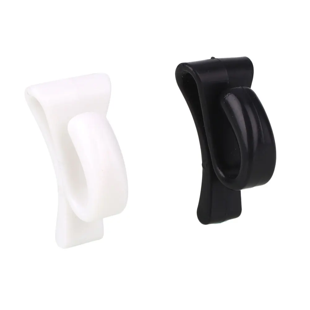 

2Pcs Mini Anti-lost Hook Within The Bag Plastic Key Ring Cute Creative Key Storage Holder Rack Robe Hooks Bathroom Hardware